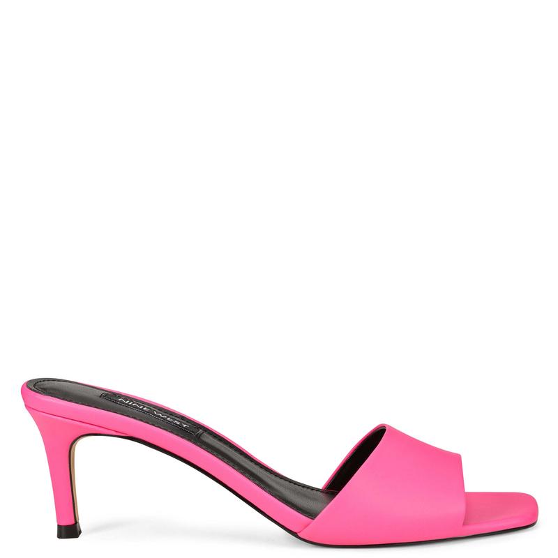 Marina Heeled Slide Sandals - Nine West Clearance