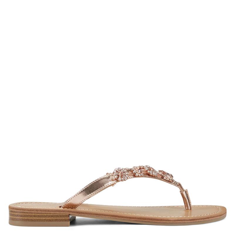 Perfect Flat Slide Sandals - Nine West Clearance