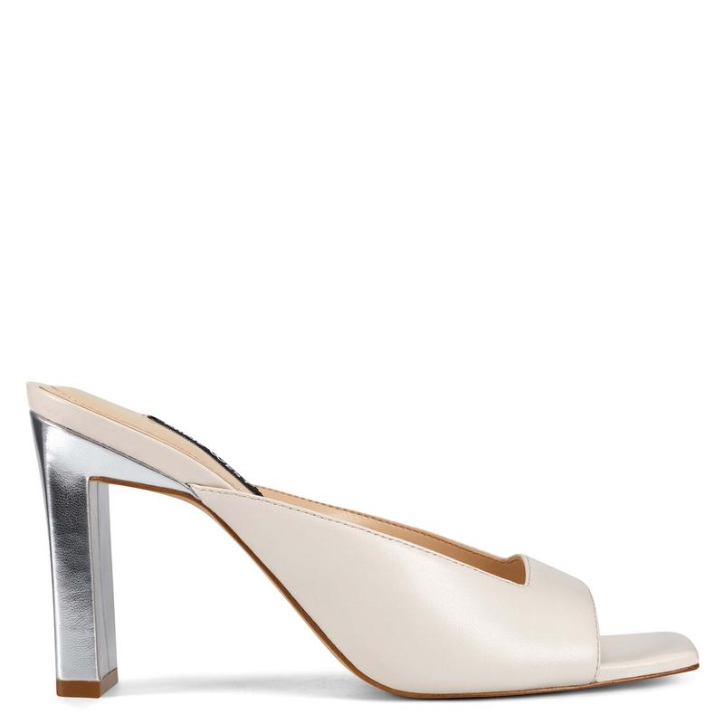 Pyper Heeled Slide Sandals - Nine West Clearance