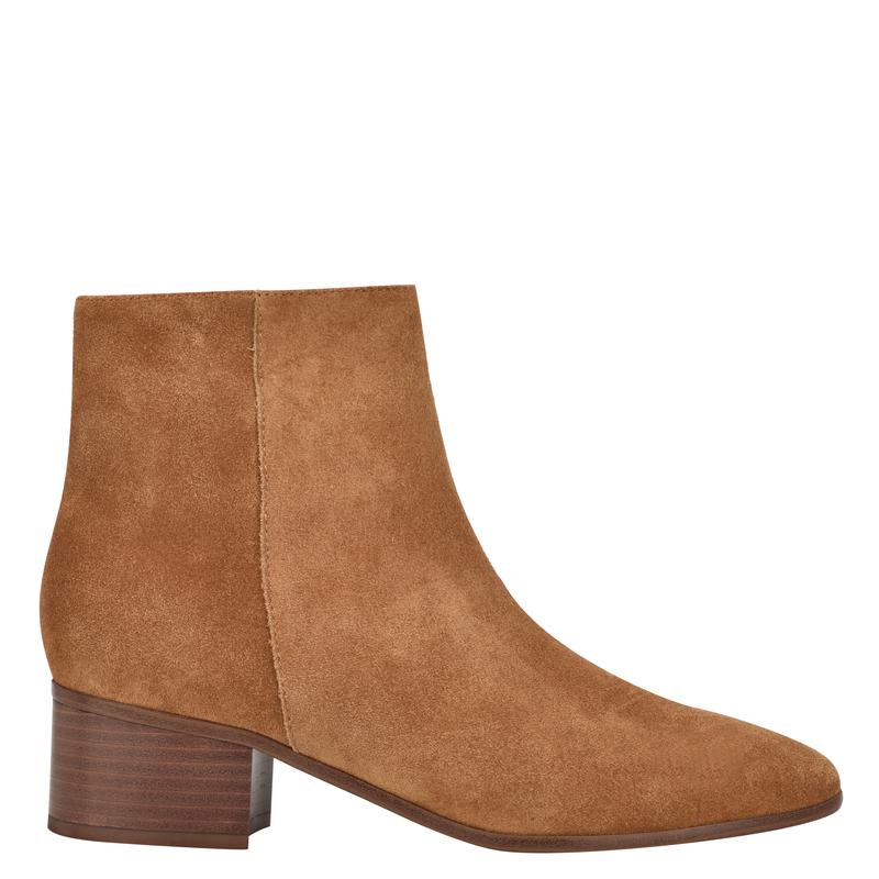 Cabra Square-Toe Booties - Nine West Clearance