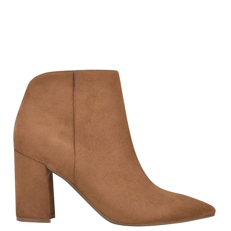 Cadra Heeled Booties - Nine West Clearance