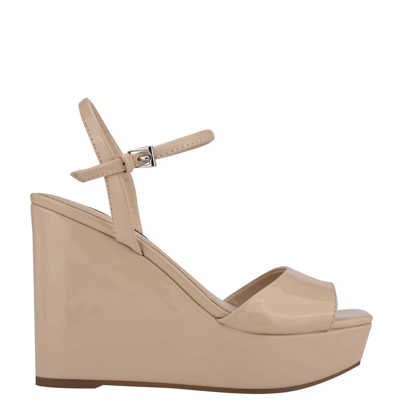 Kinda Platform Ankle Strap Sandals - Nine West Clearance