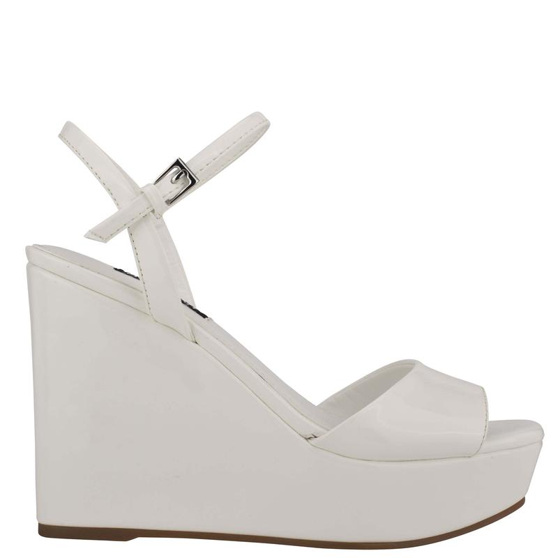 Kinda Platform Ankle Strap Sandals - Nine West Clearance