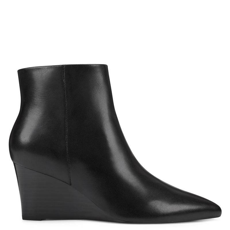 Carter Wedge Booties - Nine West Clearance