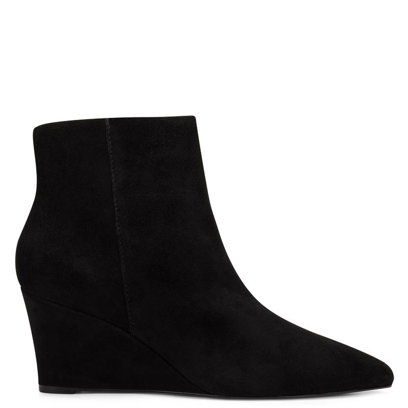 Carter Wedge Booties - Nine West Clearance